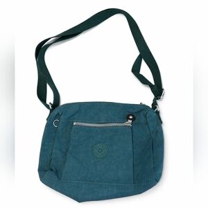 Kipling Crossbody Bag Adjustable Strap Teal